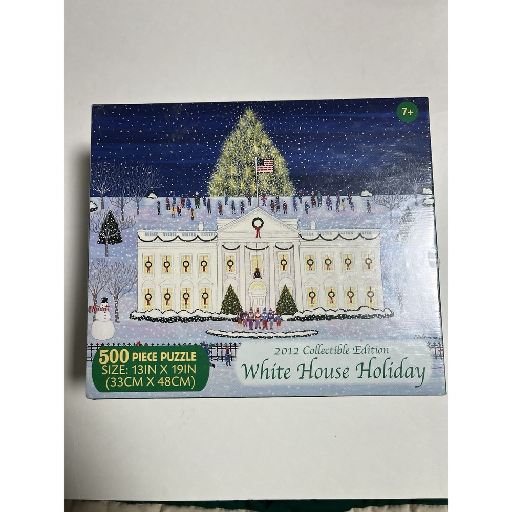 Briarpatch White House 500 piece puzzle collectible 2011 Sz 13X19‎ New sealed